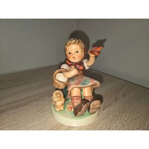 Vintage Hummel Figurine "Farewell" TMK 6 #65 5" Goebel Figure Germany